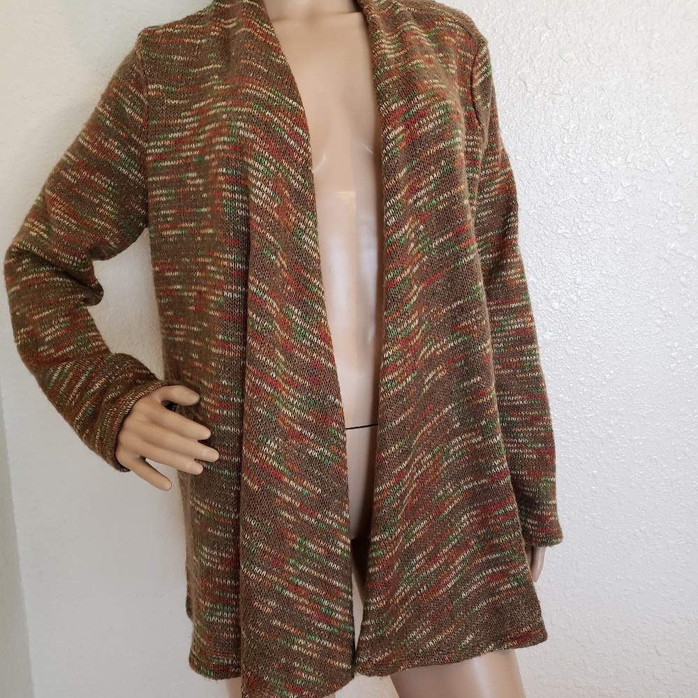 New Directions Open Front Cardigan
